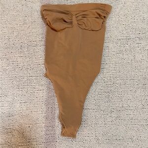 SKIMS Strapless Thong Body Suit
